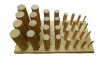 Настольная панель с колышками для координации (32 колышка) - fgospostavki.ru - Белово