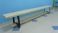 Скамейка гимнастическая (металлические ножки, лак) (2,5 м)  - fgospostavki.ru - Белово