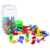 Счетный материал фигурки "Дикие животные" - fgospostavki.ru - Белово