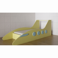 Детская кровать-самолет «Аэробус» - fgospostavki.ru - Белово