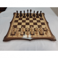 Фигуры Стаунтон Премиум с доской из массива ореха - fgospostavki.ru - Белово