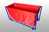 Контейнер для мячей на колесиках (разборный без крышки) - fgospostavki.ru - Белово