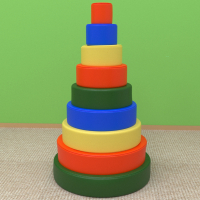 Игровой набор Пирамида Круглая - fgospostavki.ru - Белово