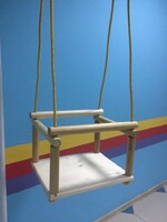 Качели подвесные (деревянные) - fgospostavki.ru - Белово