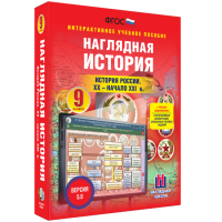 Наглядная история. История России. XX - начало XXI века. 9 класс - fgospostavki.ru - Белово