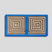 Такт-панель «Синий лабиринт № 3» - fgospostavki.ru - Белово