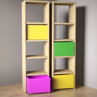 Стеллаж «Детская радость» - fgospostavki.ru - Белово