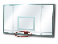 Щит баскетбольный игровой, поликарбонат (1800х1200 миллиметров) - fgospostavki.ru - Белово