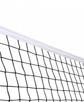 Сетка волейбольная (нить 4 миллиметра, 1*9,5 метра) - fgospostavki.ru - Белово