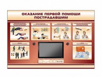 Многофункциональный интерактивный стенд-тренажер "Оказание первой помощи пострадавшим" для учащихся общеобразовательных учреждений - fgospostavki.ru - Белово