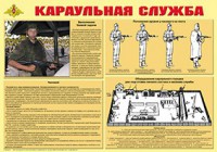Плакат "Караульная служба" - fgospostavki.ru - Белово