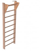 Стенка гимнастическая шведская с турником премиум (800х2800 миллиметров) - fgospostavki.ru - Белово