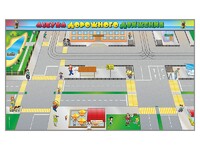 Доска магнитно-маркерная панорамная "Азбука дорожного движения" - fgospostavki.ru - Белово