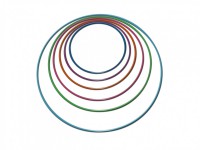 Обруч гимнастический стальной окрашенный (750 миллиметров, 700 грамм) - fgospostavki.ru - Белово