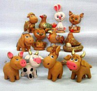 Набор домашних животных для сказкотерапии и песочной терапии - fgospostavki.ru - Белово