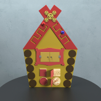 Бизиборд «Избушка» - fgospostavki.ru - Белово