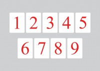 Магнитная математика Наталии Пятибратовой (Карточки с числами) - fgospostavki.ru - Белово