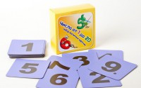 Набор магнитных карточек "Числа от 1 до 20" (фон фиолетовый) - fgospostavki.ru - Белово