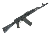 Массогабаритный лазерный макет автомат Калашникова АК-74 со встроенным лазерным модулем и аккумуляторной батареей - fgospostavki.ru - Белово