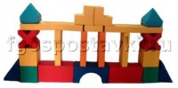 Мягкий модуль-конструктор "Архитектор" (22 элемента) - fgospostavki.ru - Белово