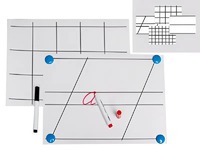 Комплект таблиц для демонстрации техники письма на линейках и в клетках. - fgospostavki.ru - Белово