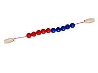 Бусы для счета в пределах 10 (раздаточные) - fgospostavki.ru - Белово