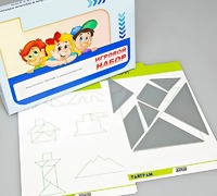 Игровой набор "Танграм" (с комплектом карточек) - fgospostavki.ru - Белово