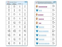 Комплект карточек (10) "Обучающий калейдоскоп. Дроби" - fgospostavki.ru - Белово