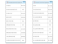 Комплект карточек (10) "Обучающий калейдоскоп. Умножение на 7, 8 и 9" - fgospostavki.ru - Белово