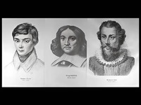 Портреты математиков (18 штук, формат А3) - fgospostavki.ru - Белово