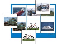 Логопедическое лото "Транспорт" (4 планшета, 24 карточки, цветное, ламинированное) - fgospostavki.ru - Белово