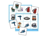 Логопедическое лото "Бытовая техника" (4 планшета, 24 карточки, цветное, ламинированное) - fgospostavki.ru - Белово