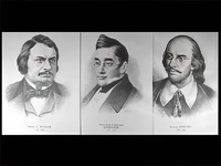 Портреты писателей (37 штук, формат А3) - fgospostavki.ru - Белово