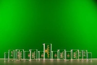 Комплект стаканов химических стеклянных (15 штук) - fgospostavki.ru - Белово