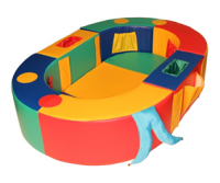 Манеж овальный 150х100х30 сантиметров - fgospostavki.ru - Белово