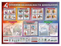 Стенд-уголок "Правила безопасности школьника" - fgospostavki.ru - Белово