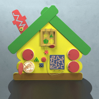 Бизиборд «Волшебный теремок» - fgospostavki.ru - Белово