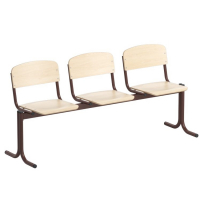 Блок стульев 3-х местный - fgospostavki.ru - Белово