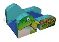 Горка "Черепаха" для сухого бассейна - fgospostavki.ru - Белово