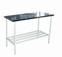 Стол на металлическом каркасе с продольными стяжками 900*1200*750(900) - fgospostavki.ru - Белово