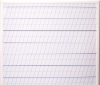 Магнитно-маркерная доска "Линейка" (86 см х 75 см) - fgospostavki.ru - Белово