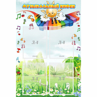 Стенд "Музыкальный киоск" с 4 карманами - fgospostavki.ru - Белово