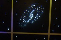 Потолок "Звездное небо с анимационным фибероптическим эффектом галактика" - fgospostavki.ru - Белово