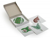 Модель-аппликация "Размножение папоротника" (набор из 8 карт) - fgospostavki.ru - Белово