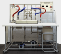 Учебный лабораторный стенд «Определение коэффициента теплопередачи теплообменного аппарата» - fgospostavki.ru - Белово