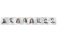 Стенд-лента "Выдающиеся деятели математики" - fgospostavki.ru - Белово