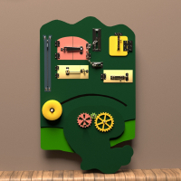 Бизиборд «Зелёная лапа» - fgospostavki.ru - Белово