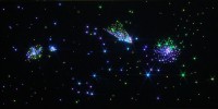 Настенный фиброоптический ковер "Млечный путь" 200х100, 450 точек - fgospostavki.ru - Белово