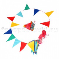 Флажки с веревкой для ограждения игровых зон - fgospostavki.ru - Белово