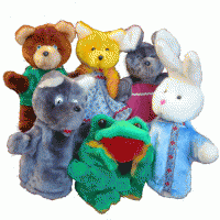 Набор перчаточных кукол "Теремок" - fgospostavki.ru - Белово